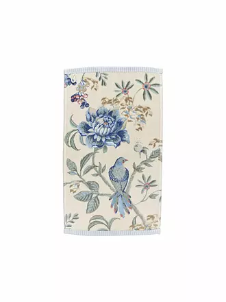 PIP STUDIO | Gästetuch 30x50cm SECRET GARDEN Weiss-Blau | 